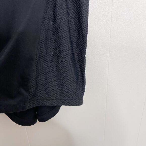 Calia By Carrie Underwood Black Crossback Mesh Pieced Tank Top XSmall XS Scoop - Picture 3 of 8